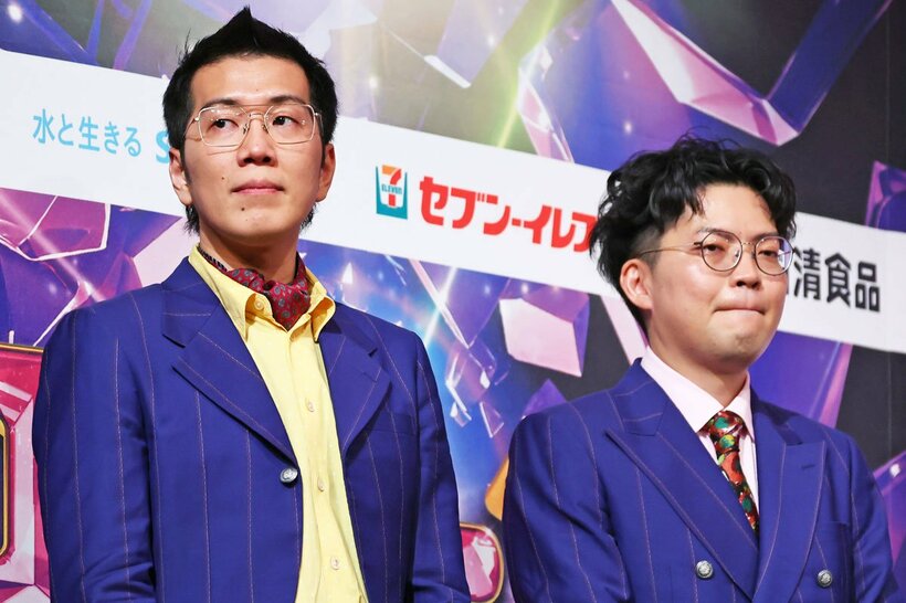 ヤーレンズの楢原真樹(左)と井出隼之介
