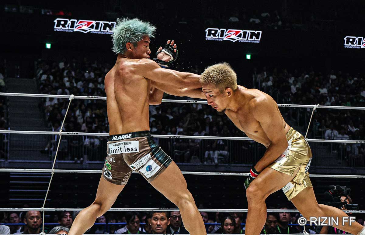 RIZIN】扇久保博正と元谷友貴がフライ級GP決勝進出でともに宣言