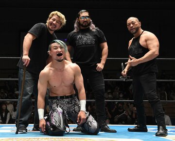  左から高橋裕二郎、SHO、EVIL、ディック東郷（東スポWeb）