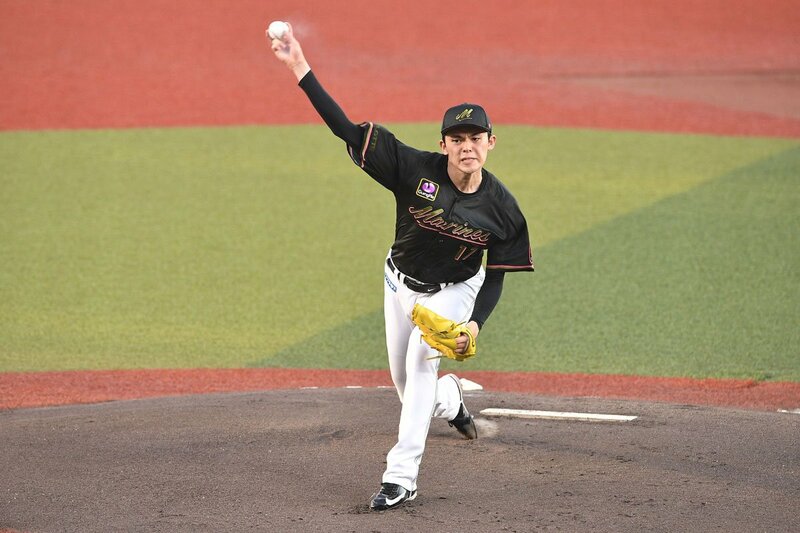 5回、３安打３奪三振１失点だったロッテ・佐々木朗希