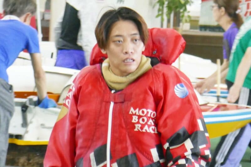 ５Ｒでは３連単２万３２４０円の高配当を演出した上野俊樹