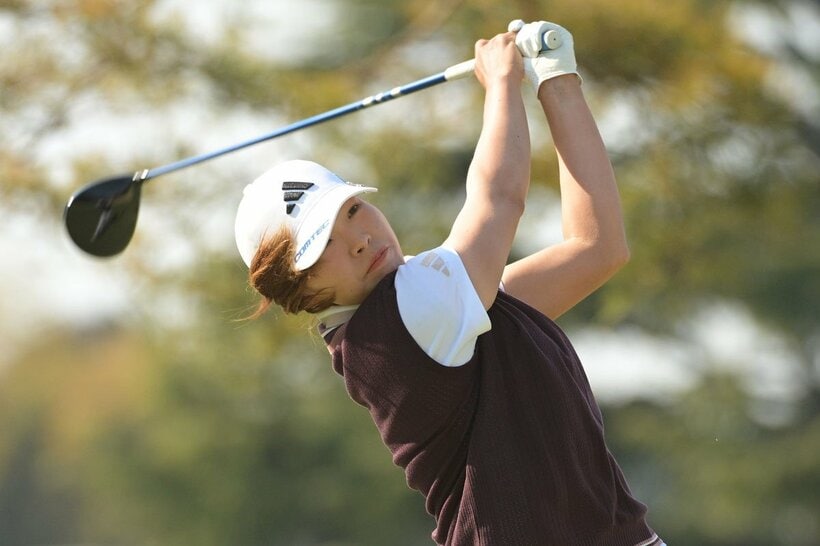 渋野日向子はドライバーにも手応えを感じている