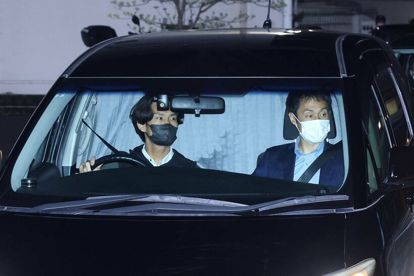 安達優季容疑者を乗せたと思われる車