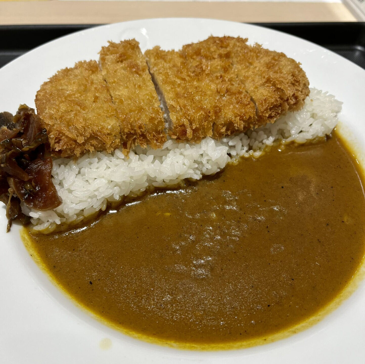 松のや「ロースかつカレー」
