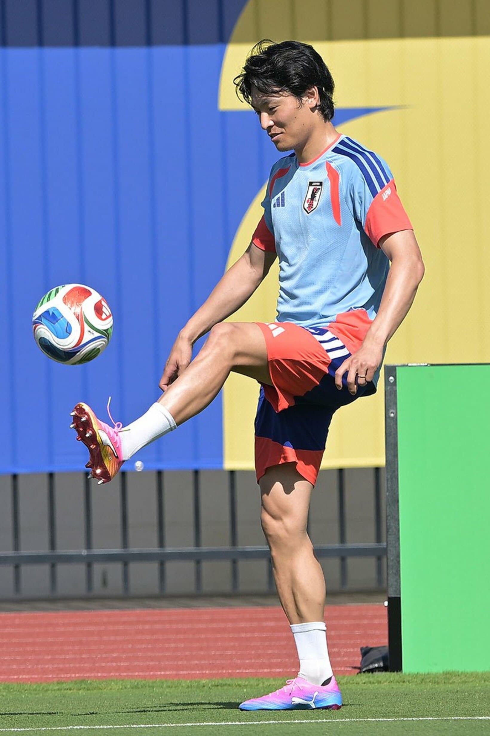 公開練習に間に合ったＦＷ町野修斗