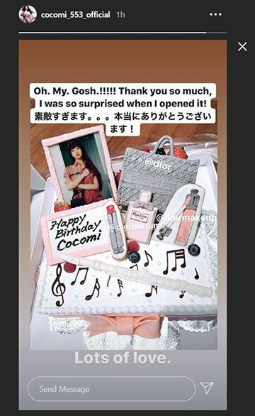  インスタグラム(@cocomi_553_official)から