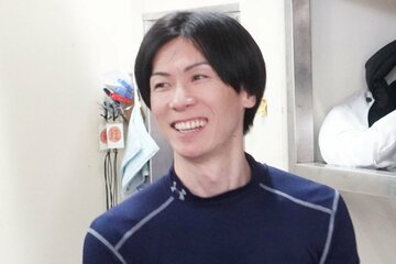 「グランプリ仕様」のペラで優勝を狙う岡崎恭裕