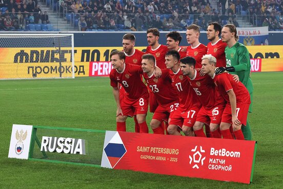 北中米W杯の予選には出場できなかったロシア代表(ロイター)