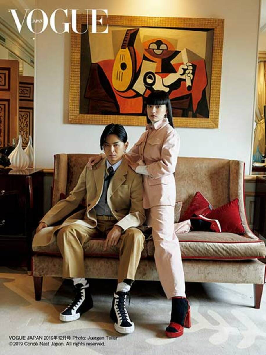  「VOGUE　JAPAN」12月号で夫婦共演した松田翔太と秋元梢