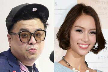 とろサーモン・久保田かずのぶ(左)と滝沢カレン