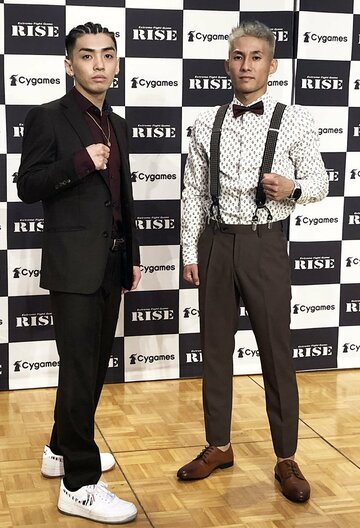  左から政所仁、溜田蒼馬