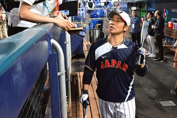 今大会13打数無安打に終わった近藤健介