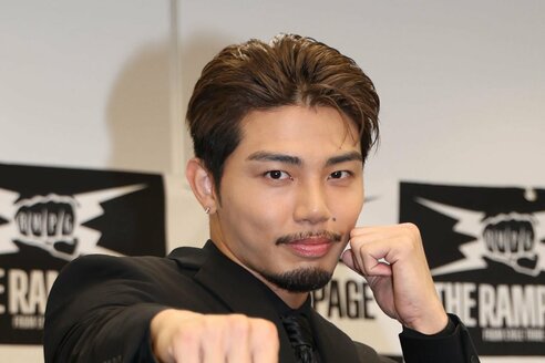 DDT】THE RAMPAGE 武知海青が入団「プロレスをもっと世に広めたい