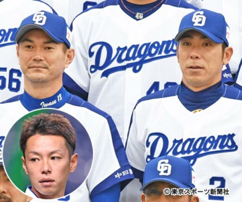  岩瀬、荒木、浅尾（顔写真）が今季限りで現役引退