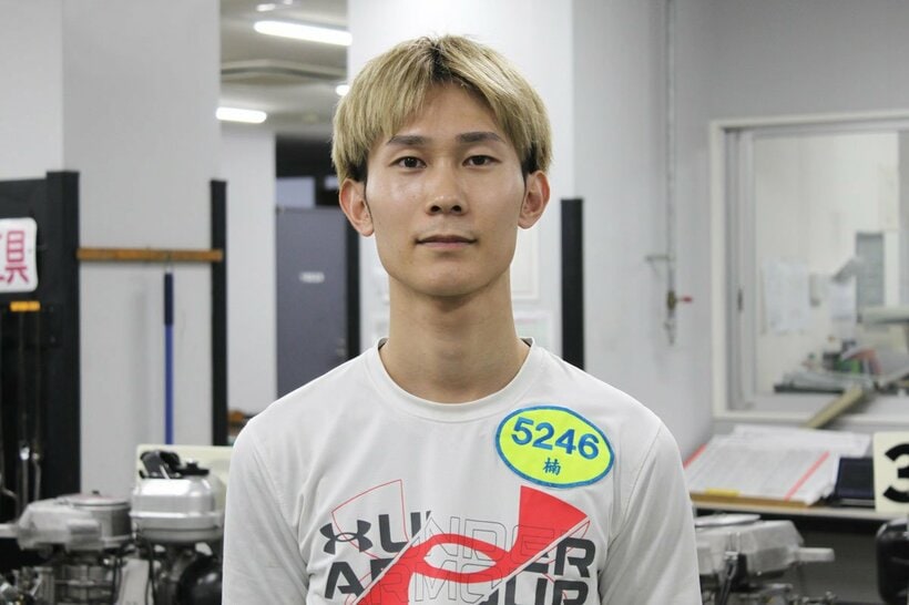 前検の手応えはまずまずだった楠将太郎