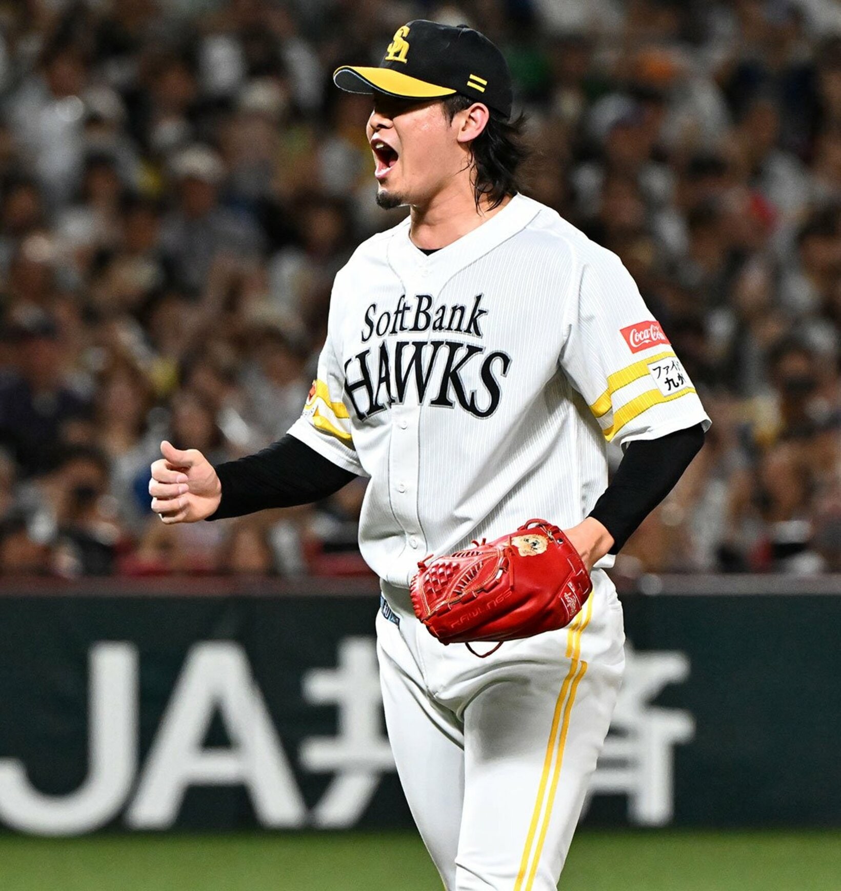 第３戦も９回を締めたソフトバンク・杉山一樹