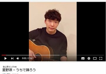  星野源の新曲動画（Ｙｏｕ　Ｔｕｂｅから）