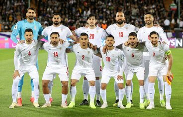 W杯の出場権を獲得したイラン代表（ロイター）
