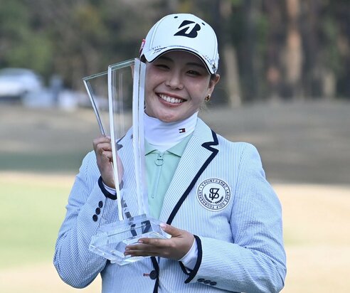 吉田優利が9差圧勝で4勝目 米ツアー初Vへ慎重「まだ想像はできてい