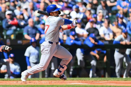 鈴木誠也が故障者リスト入りした(ロイター=USA TODAY Sports)