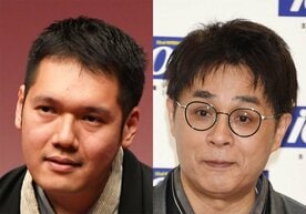  神田伯山(左)と立川志らく