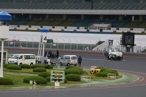 【伊勢崎オート・ＧⅡメモリアル】落車事故によるオイル漏れで３Ｒ不成立、４、５Ｒは中止