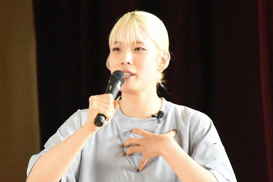 イベントに参加した江村美咲