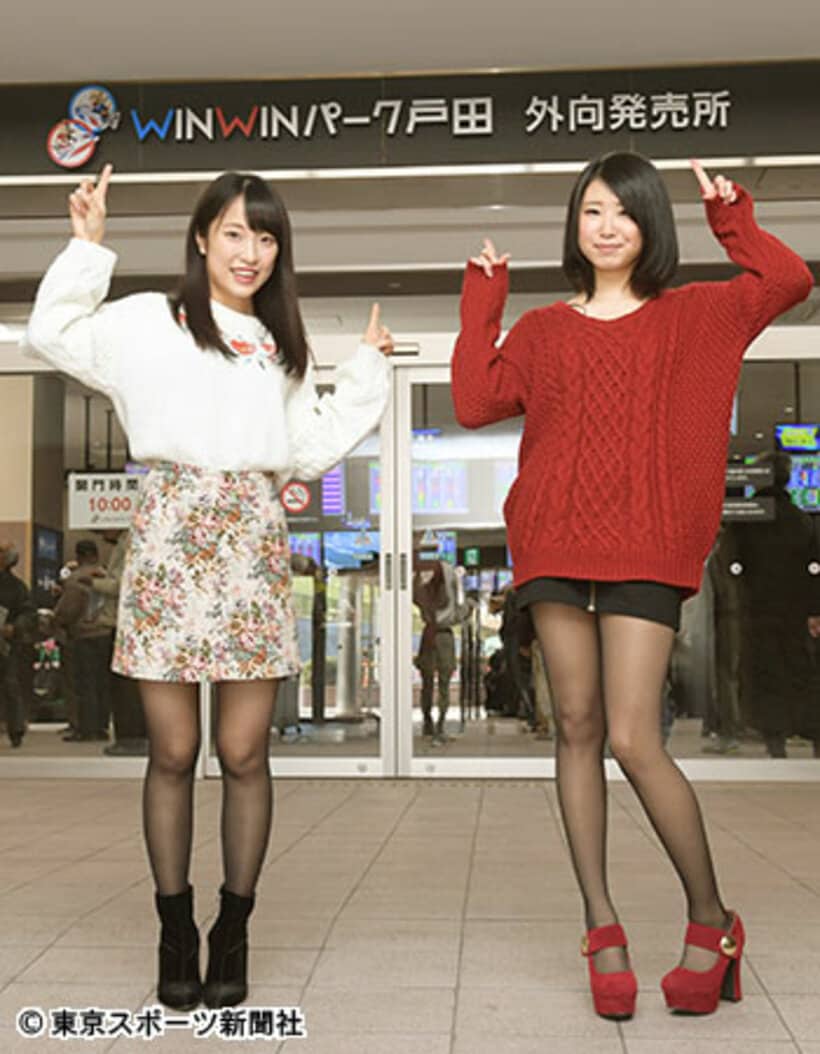  中野聖子（左）と二宮さくら