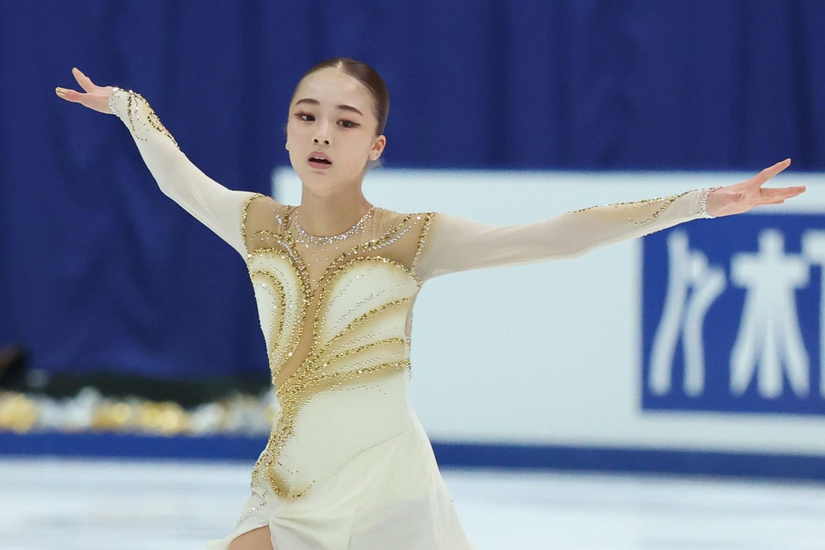 写真：【フィギュア】上薗恋奈がスカイコートとスポンサー契約を締結