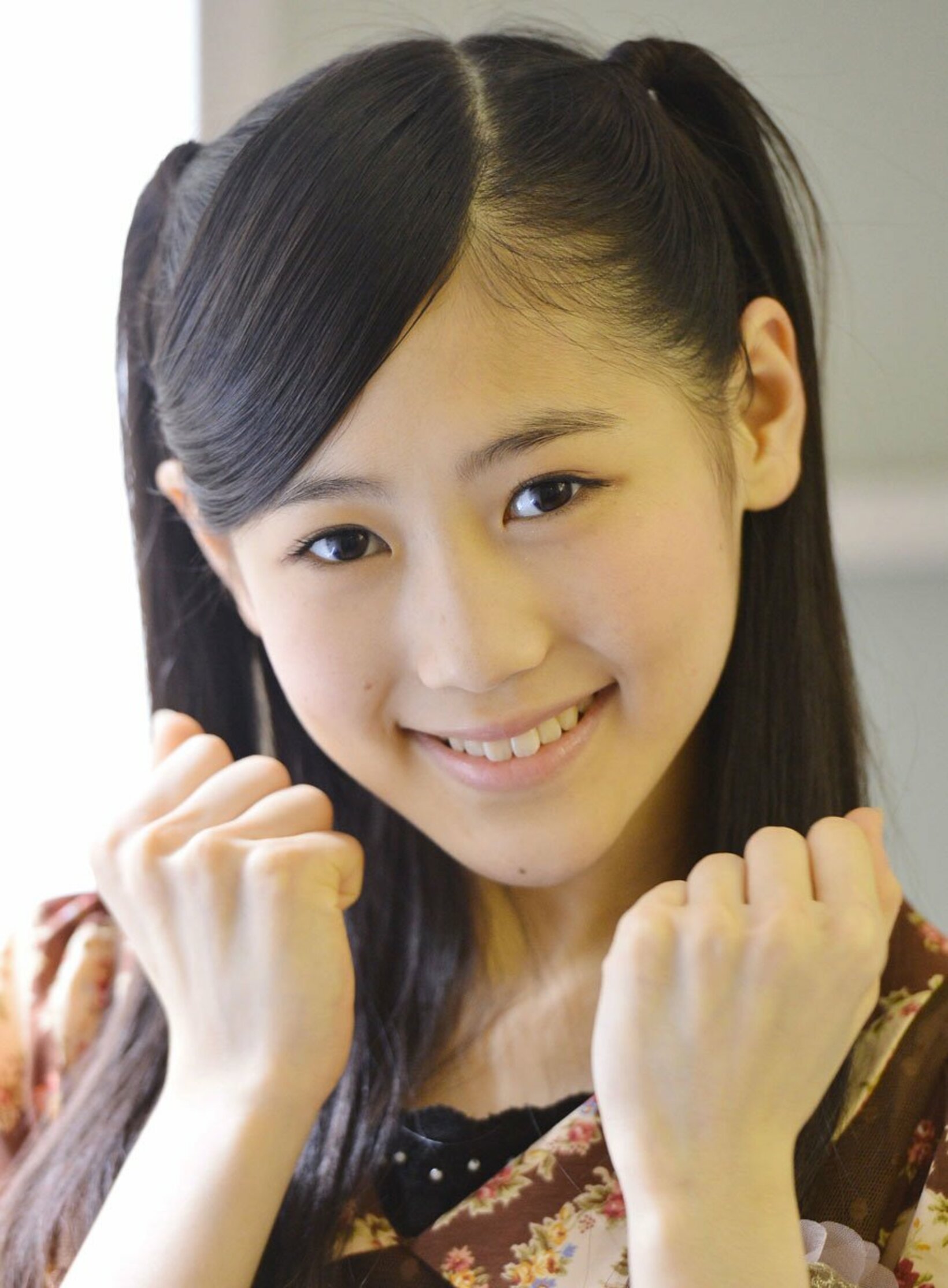 まだあどけない１４歳の西野未姫