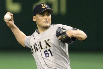 オリックス在籍時の朴賛浩氏（２０１１年）
