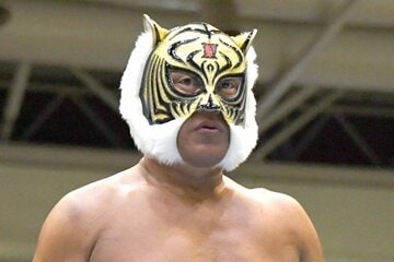 ７月７日に引退試合を控える新日本プロレスのタイガーマスク