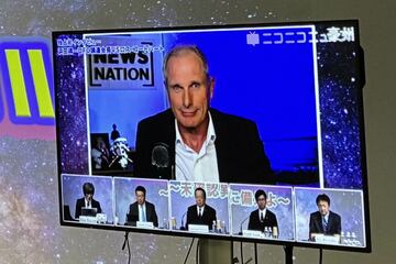 公開取材を受けたロス・コートハートさん