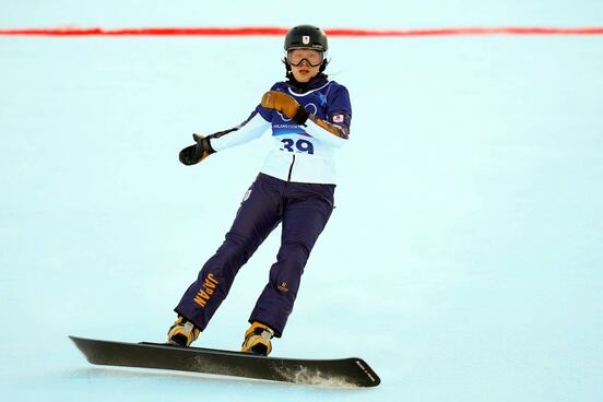 7度目の五輪レースを終えた竹内智香（ロイター）