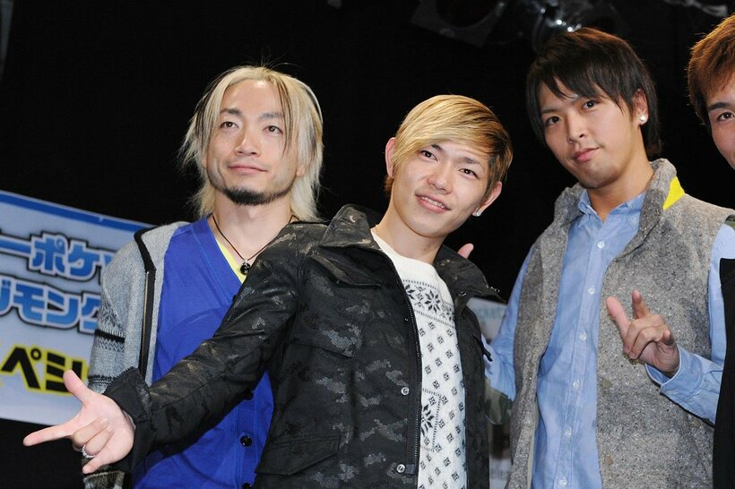 ソナーポケット（左から）matty、eyeron、ko-dai（２０１０年）