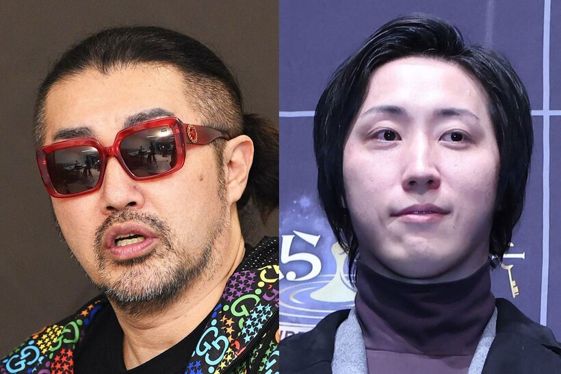 ごぼう・奥野卓志代表(左)と、溝口勇児氏