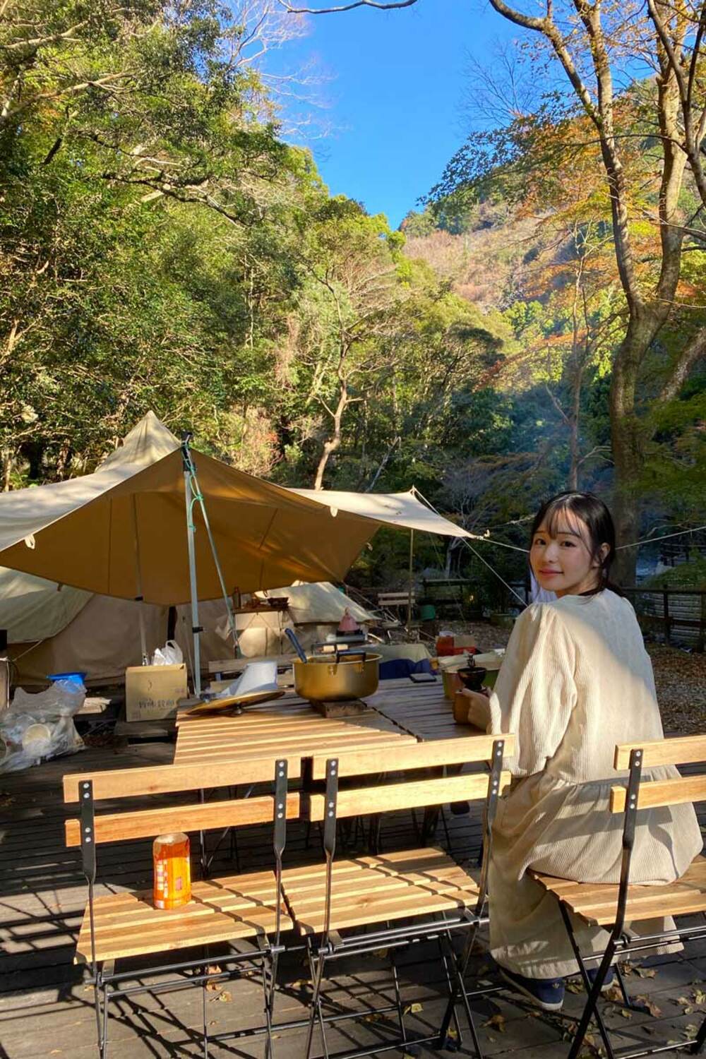このホテルではキャンプ場も運営しています