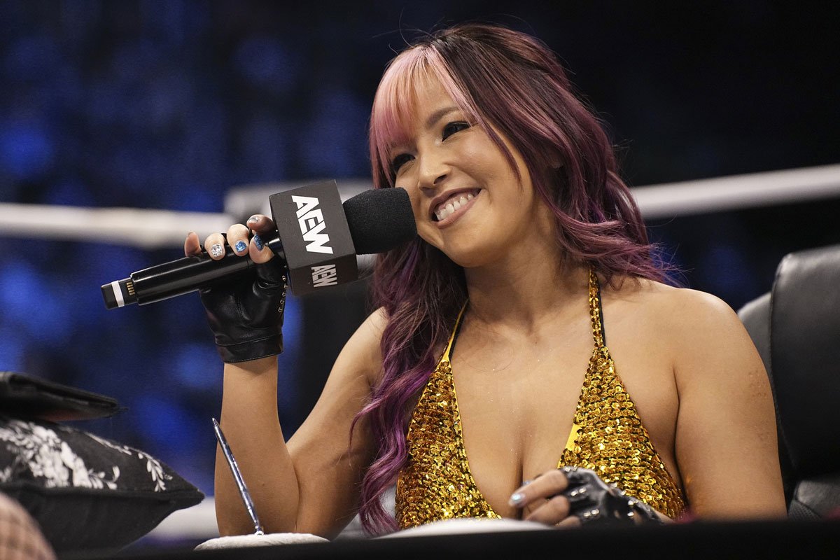 写真：【AEW】AEW世界女子王者トニー・ストームと白川未奈が大