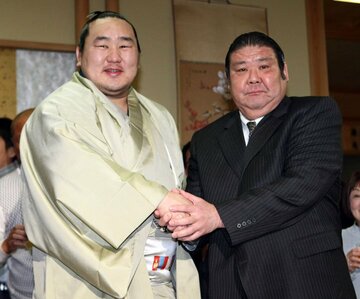  おなじみのコンビだった（２０１０年１月撮影）