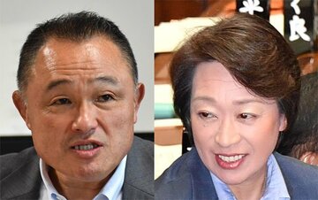  山下氏（左）と橋本氏