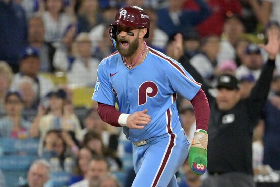 フィリーズのスーパースター・ハーパー（ロイター）