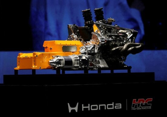 ホンダが開発した新マシンのパワーユニット（ロイター）