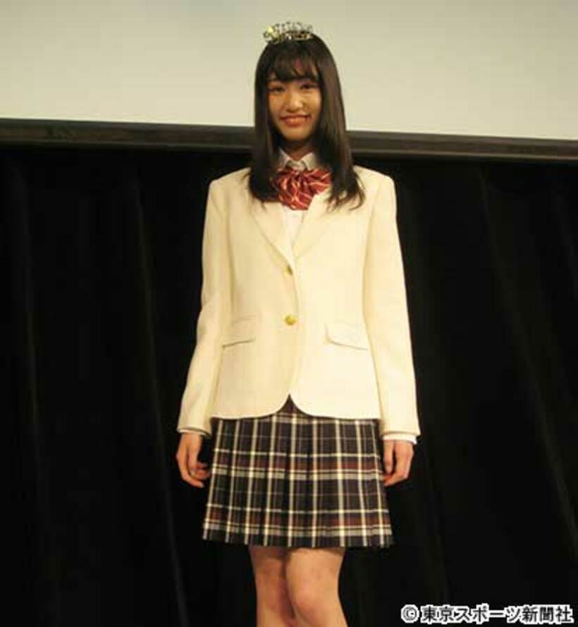  「第６回日本制服アワード」女子グランプリに選ばれた山内寧々さん