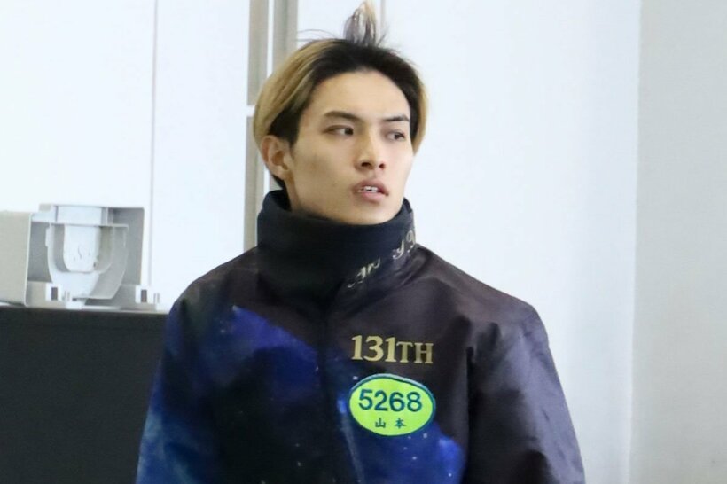 舟足に手応えアリの山本幸也