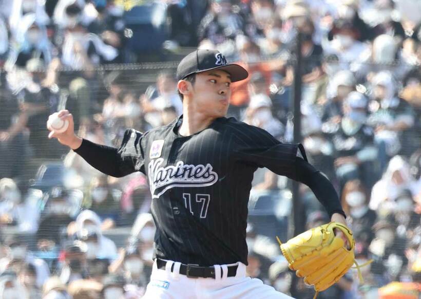  ２試合連続での偉業を期待されるロッテ・佐々木朗希（東スポＷｅｂ）