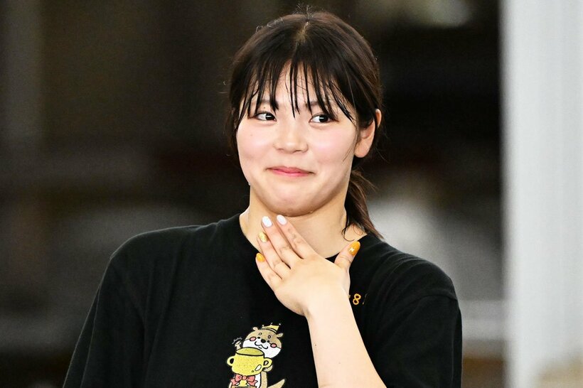 直線の足は良さそうな井上遥妃