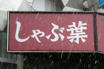 しゃぶしゃぶ専門店「しゃぶ葉」