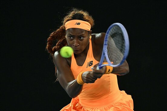 スビトリナに完敗したココ・ガウフ（ロイター）