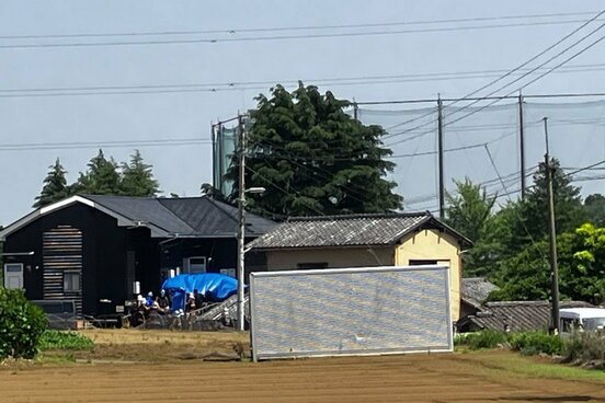 船橋立てこもり事件現場