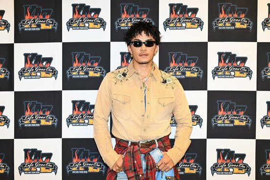 ソロツアーの千秋楽を迎えたKAZ